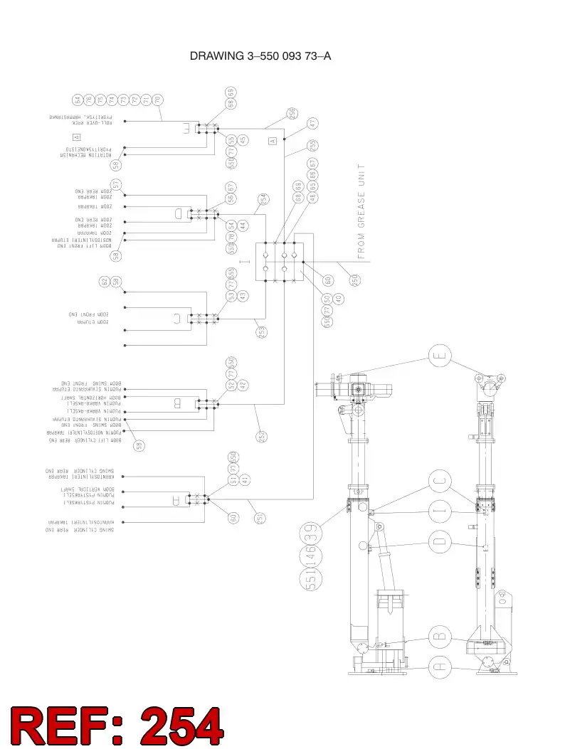 59203218 592 032 18 HOSE ASSEMBLY - Sandvik Technical Drawing