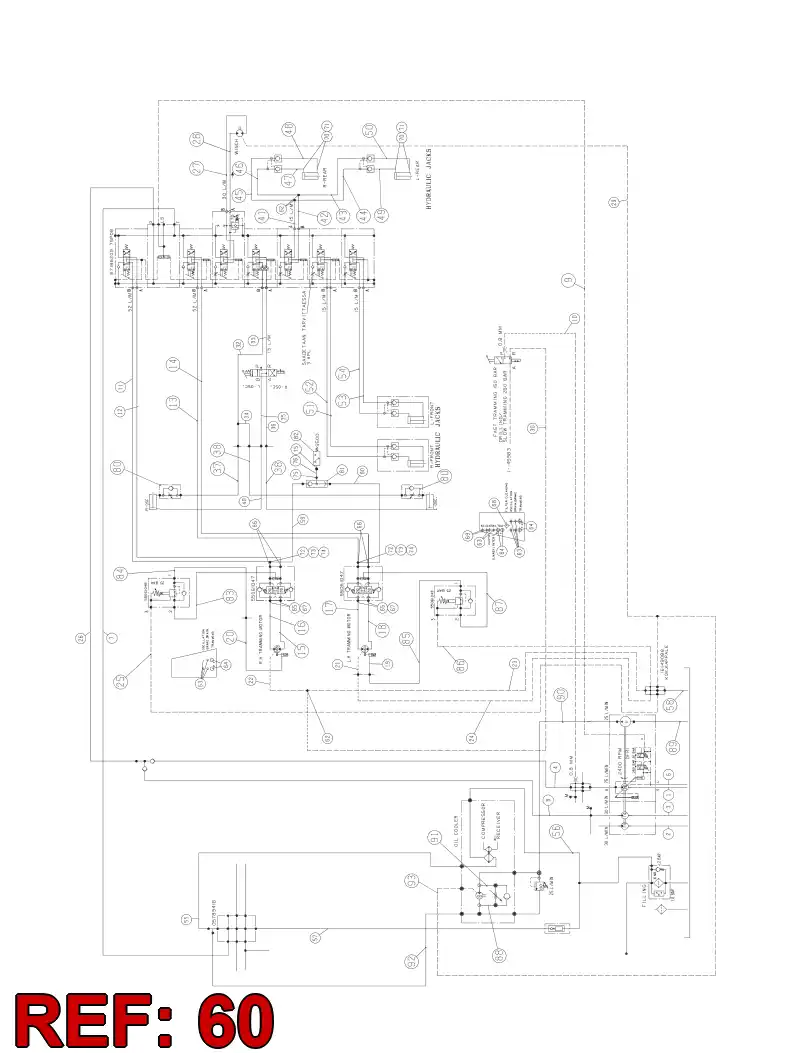 59203268 592 032 68 HOSE ASSY - Sandvik Technical Drawing