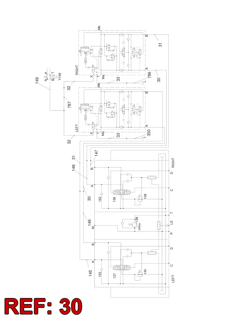 59203372 592 033 72 HOSE ASSY - Sandvik Technical Drawing