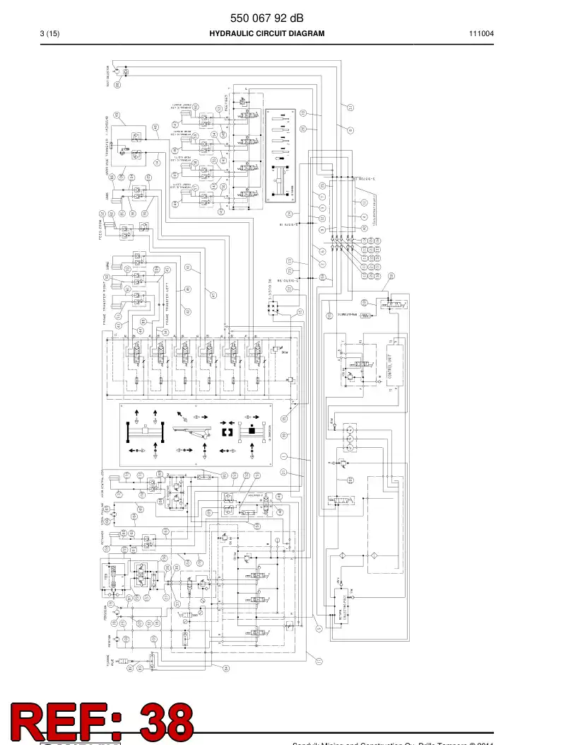 59203473 592 034 73 HOSE ASSY - Sandvik Technical Drawing
