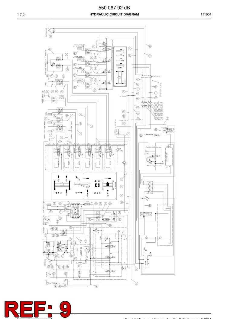 59203483 592 034 83 HOSE ASSY - Sandvik Technical Drawing