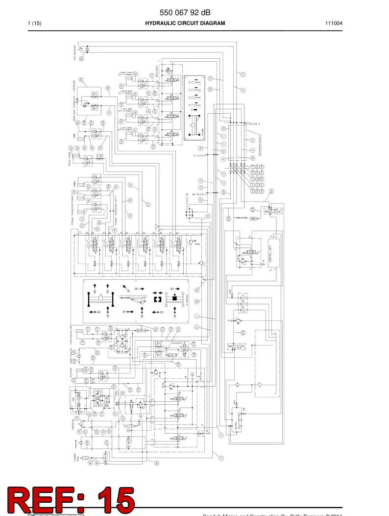 59203489 592 034 89 HOSE ASSY - Sandvik Technical Drawing