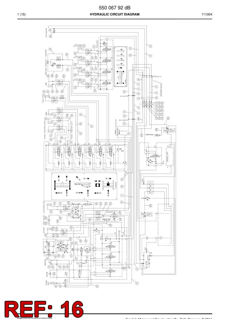 59203491 592 034 91 HOSE ASSY - Sandvik Technical Drawing