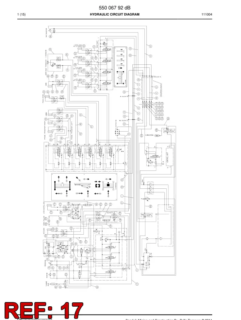 59203493 592 034 93 HOSE ASSY - Sandvik Technical Drawing