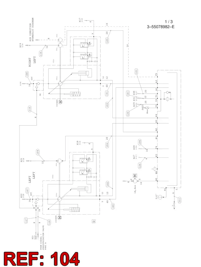 59203816 592 038 16 HOSE ASSY - Sandvik Technical Drawing