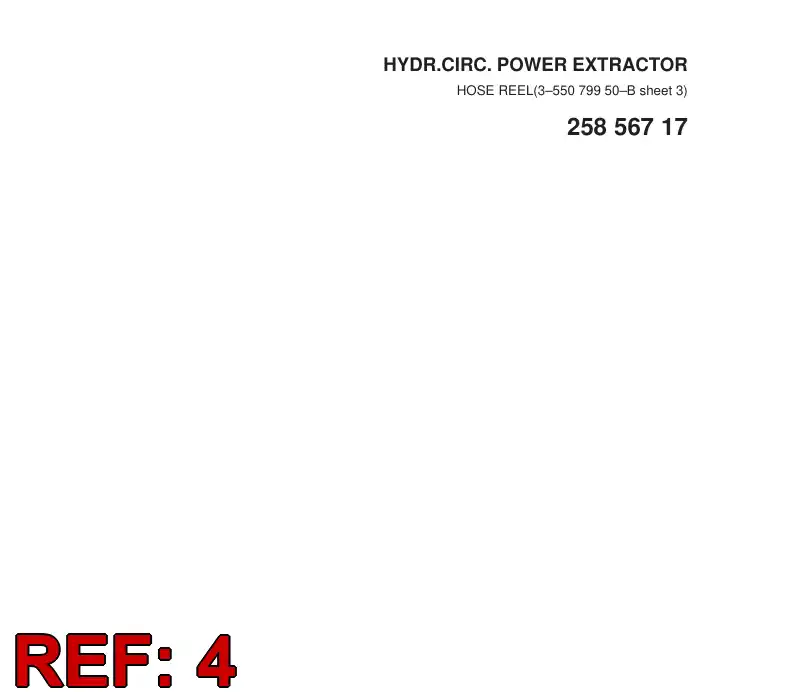 59204012 592 040 12 HYDRAULIC HOSE ASSEMBLY - Sandvik Technical Drawing