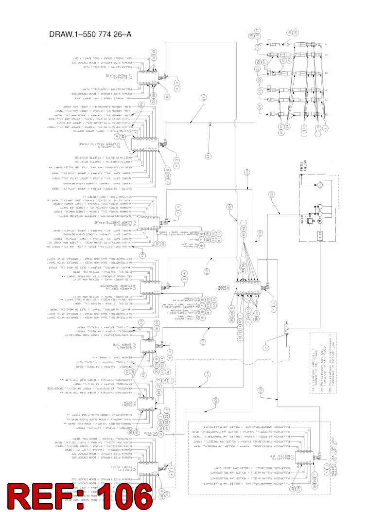 59204074 592 040 74 GREASING HOSE ASSEMBLY - Sandvik Technical Drawing