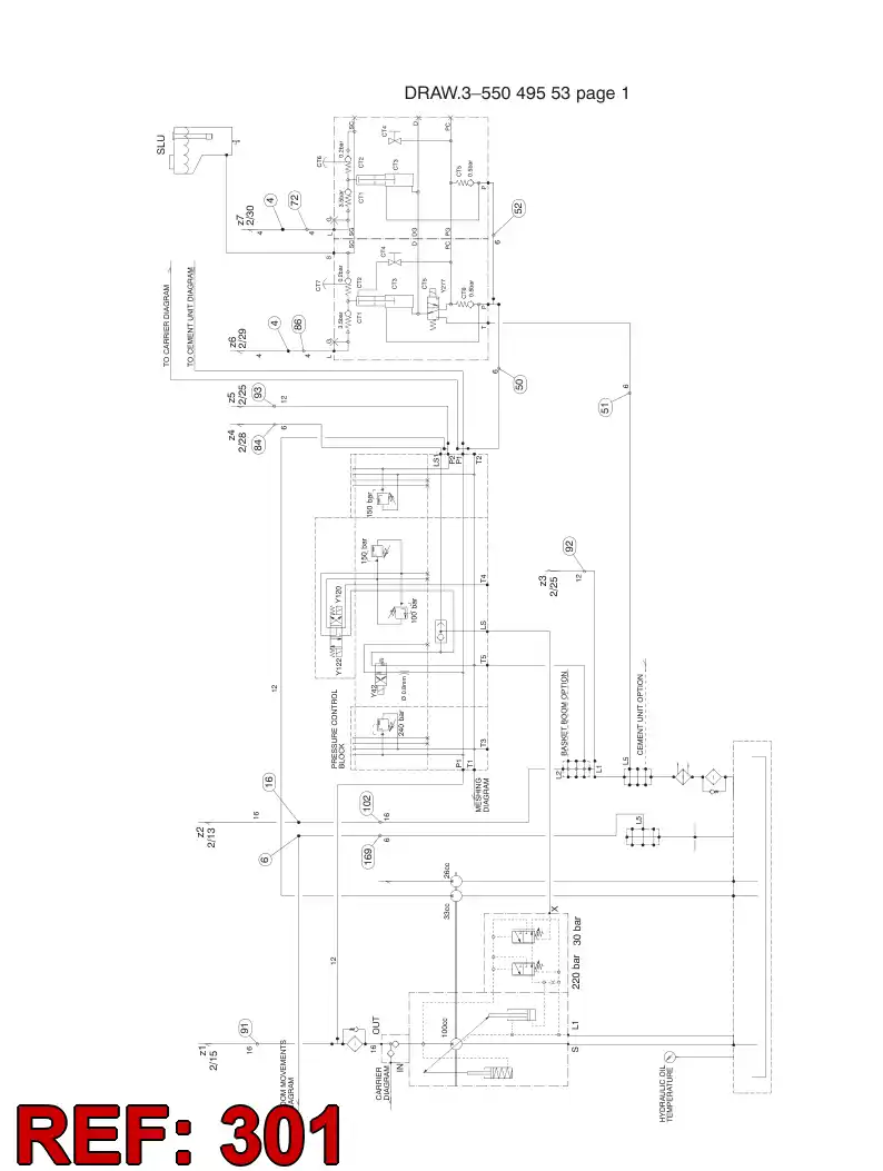 59204186 592 041 86 HOSE ASSY - Sandvik Technical Drawing