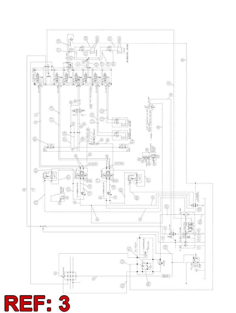59204246 592 042 46 HYDRAULIC HOSE ASSEMBLY - Sandvik Technical Drawing