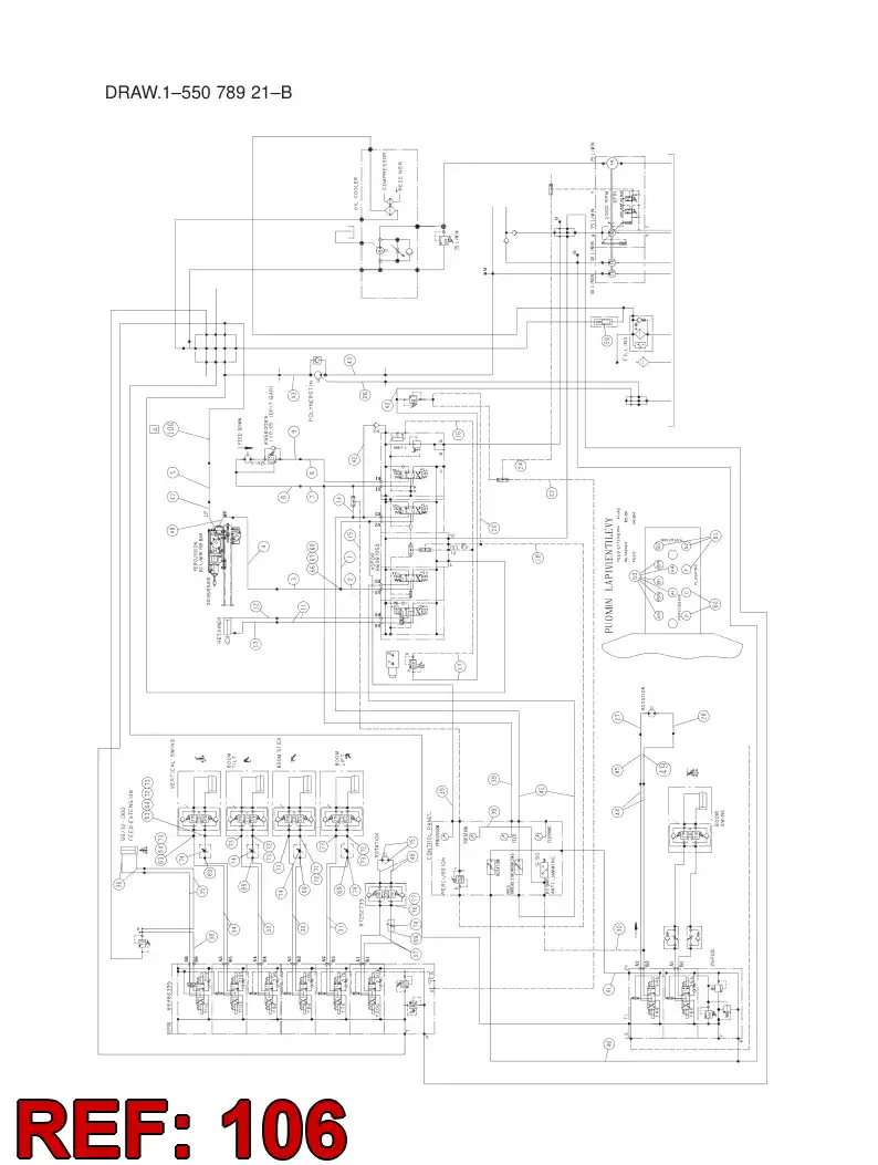 59204514 592 045 14 HYDRAULIC HOSE ASSEMBLY - Sandvik Technical Drawing