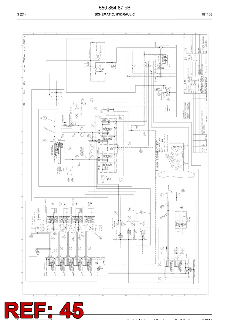 59205793 592 057 93 HOSE ASSY - Sandvik Technical Drawing