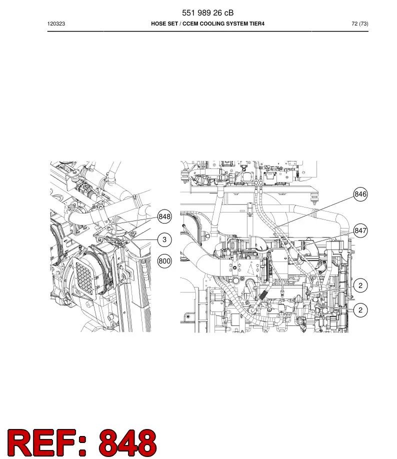 59206259 592 062 59 HOSE ASSY - Sandvik Technical Drawing