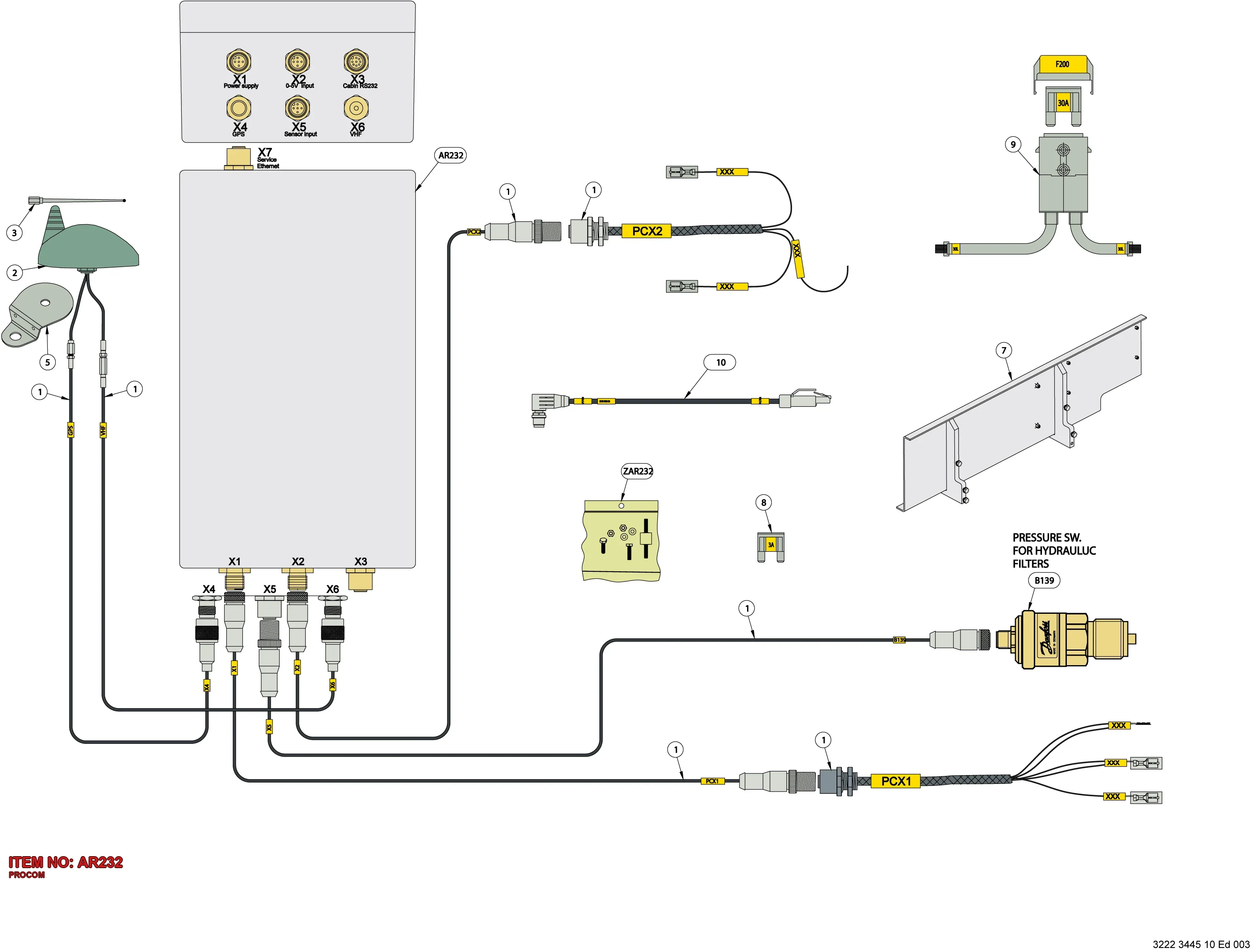 6060 0002 32 PROCOM - Technical Drawing