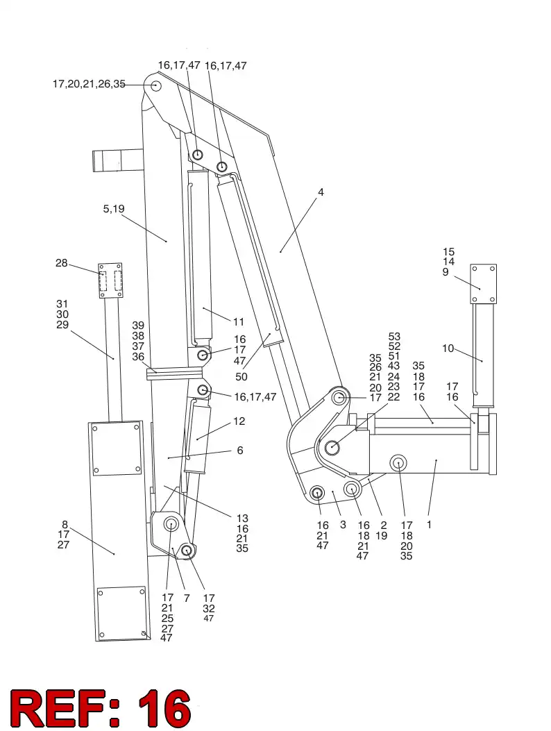 61332688 613 326 88 PIN - Sandvik Technical Drawing