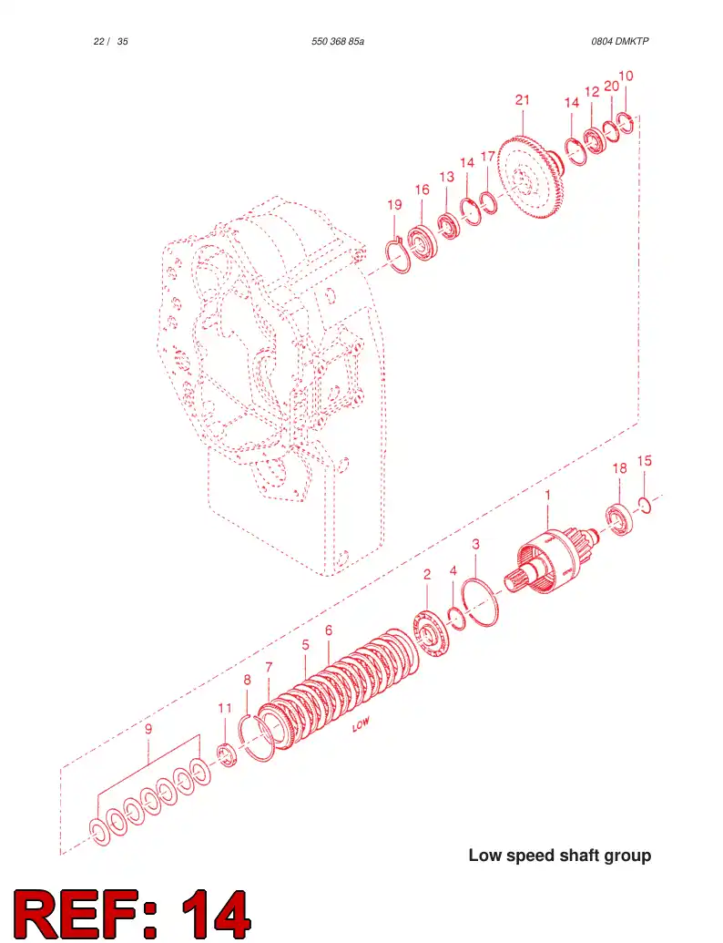 61401729 614 017 29 RING - Sandvik Technical Drawing