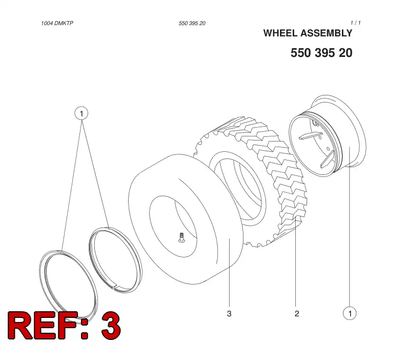 61499209 614 992 09 TUBE - Sandvik Technical Drawing