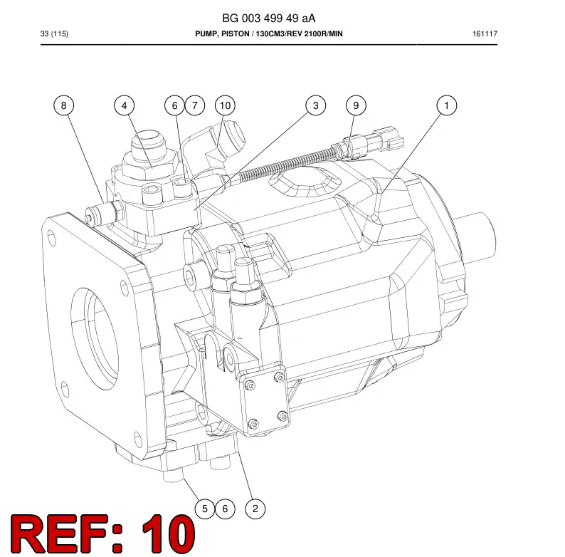 61507316b 615 073 16b Adapter, Elbow - Sandvik Technical Drawing
