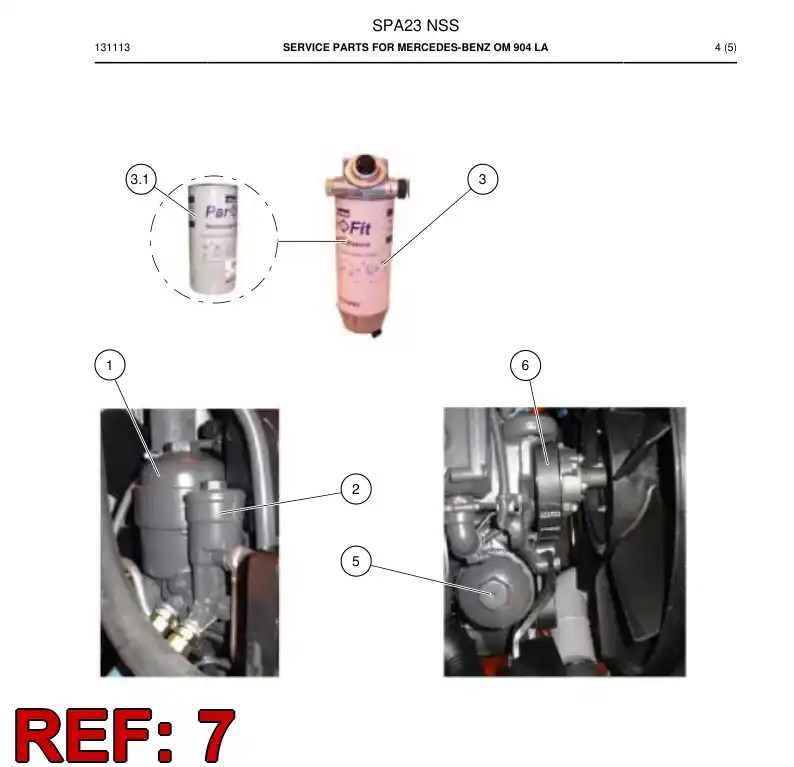 61507647a 615 076 47a Starting motor - Sandvik Technical Drawing