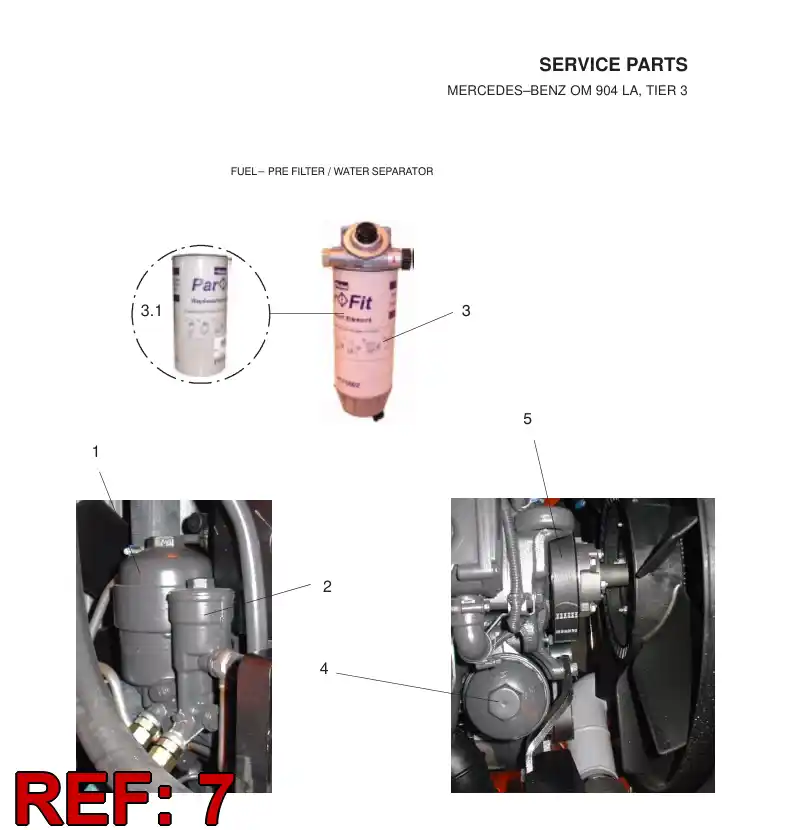61507730 615 077 30 ALTERNATOR - Sandvik Technical Drawing