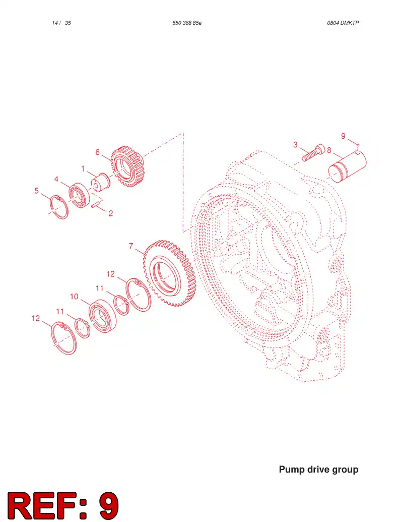 61507776 615 077 76 BALL - Sandvik Technical Drawing