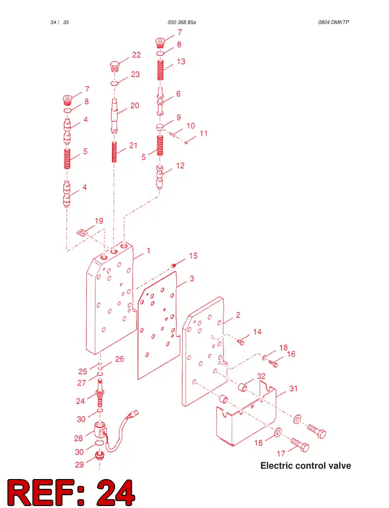 61508496 615 084 96 CARTRIDGE - Sandvik Technical Drawing