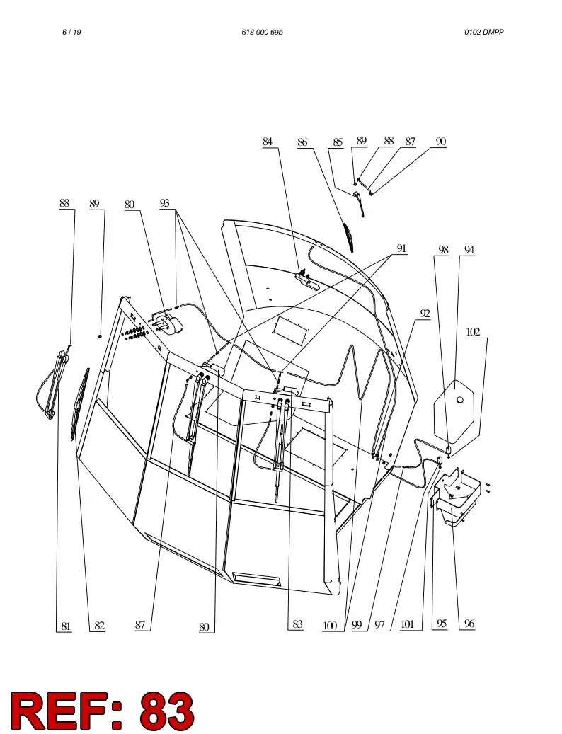 61808039 618 080 39 SINGLE-PHASE MOTOR - Sandvik Technical Drawing
