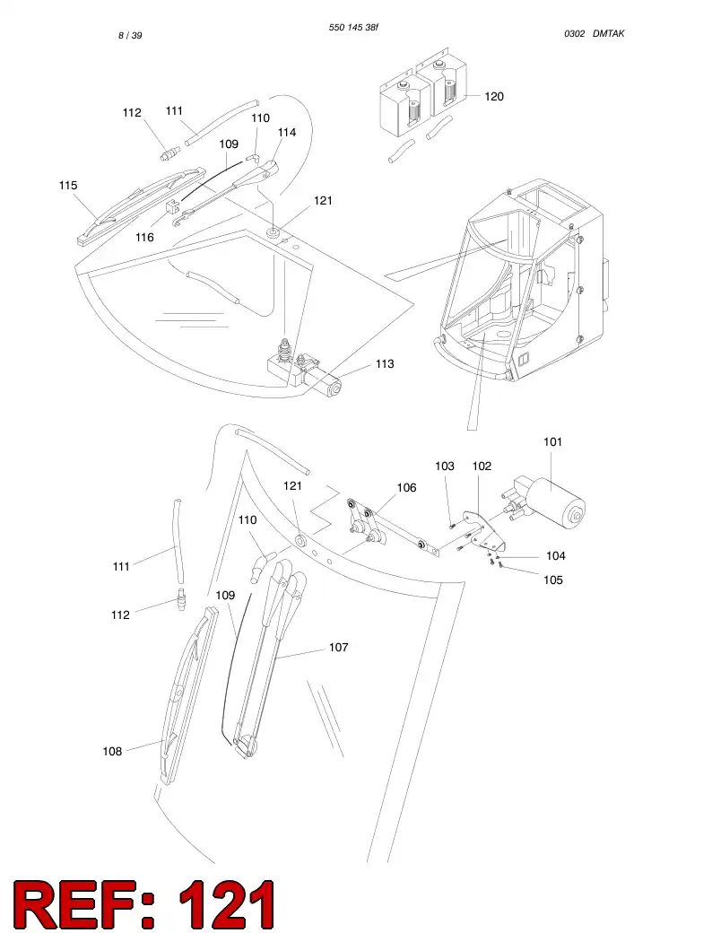 61808299 618 082 99 Bushing, Rubber - Sandvik Technical Drawing