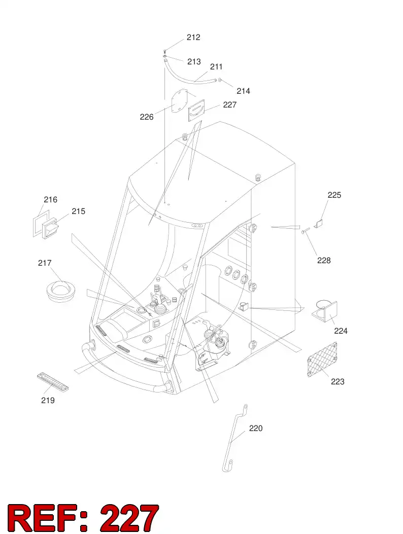 61810529 618 105 29 GAUGE - Sandvik Technical Drawing