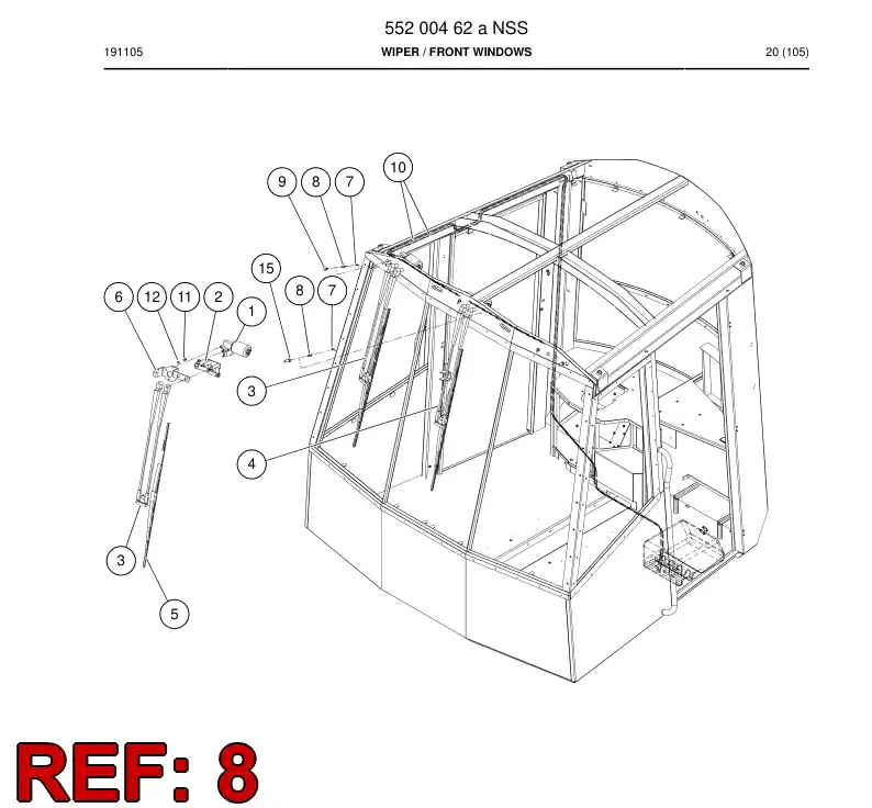 61856599 618 565 99 Valve - Sandvik Technical Drawing