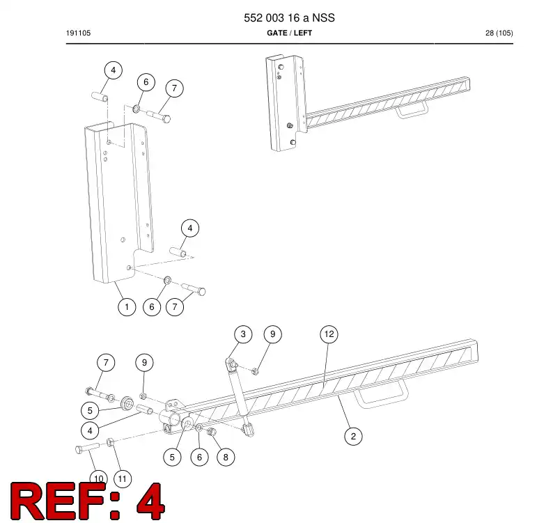 61860439 618 604 39 Bushing - Sandvik Technical Drawing