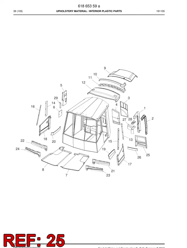 61867809 618 678 09 PRING - Sandvik Technical Drawing