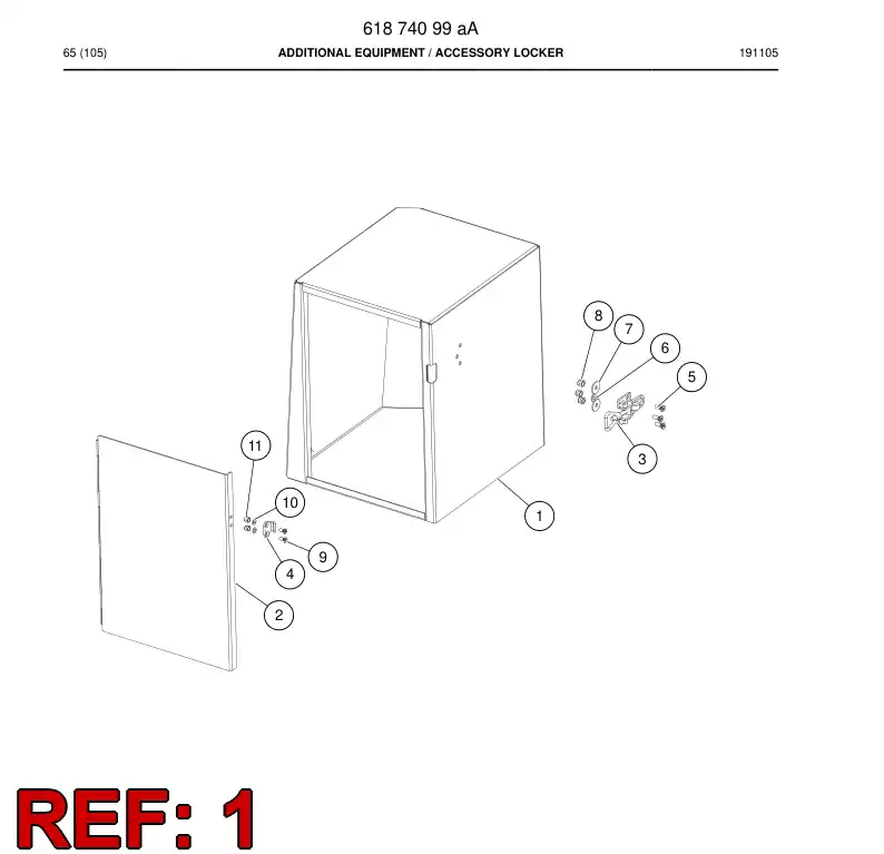 61874119 618 741 19 Welding assembly - Sandvik Technical Drawing