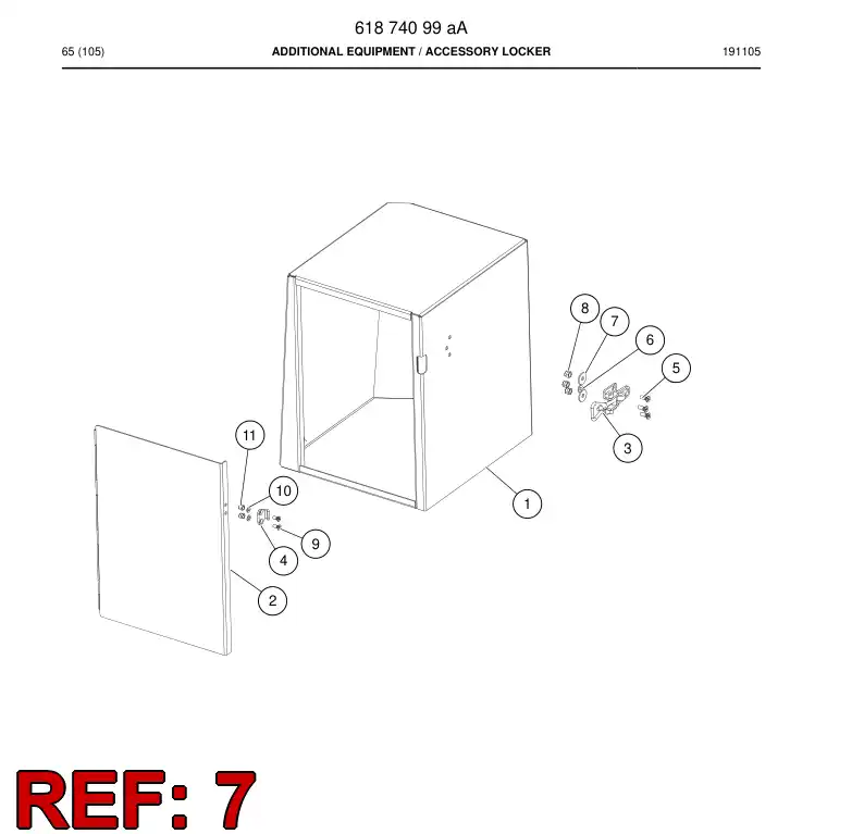 61874789 618 747 89 Washer - Sandvik Technical Drawing