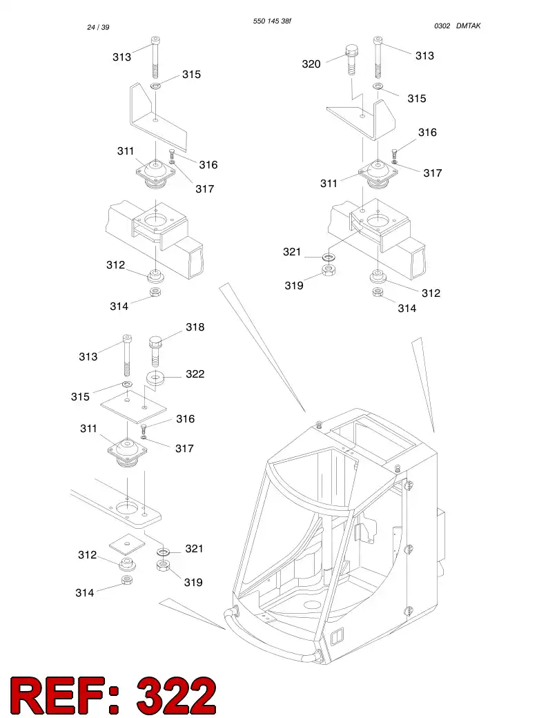 61880001 618 800 01 SEAL - Sandvik Technical Drawing