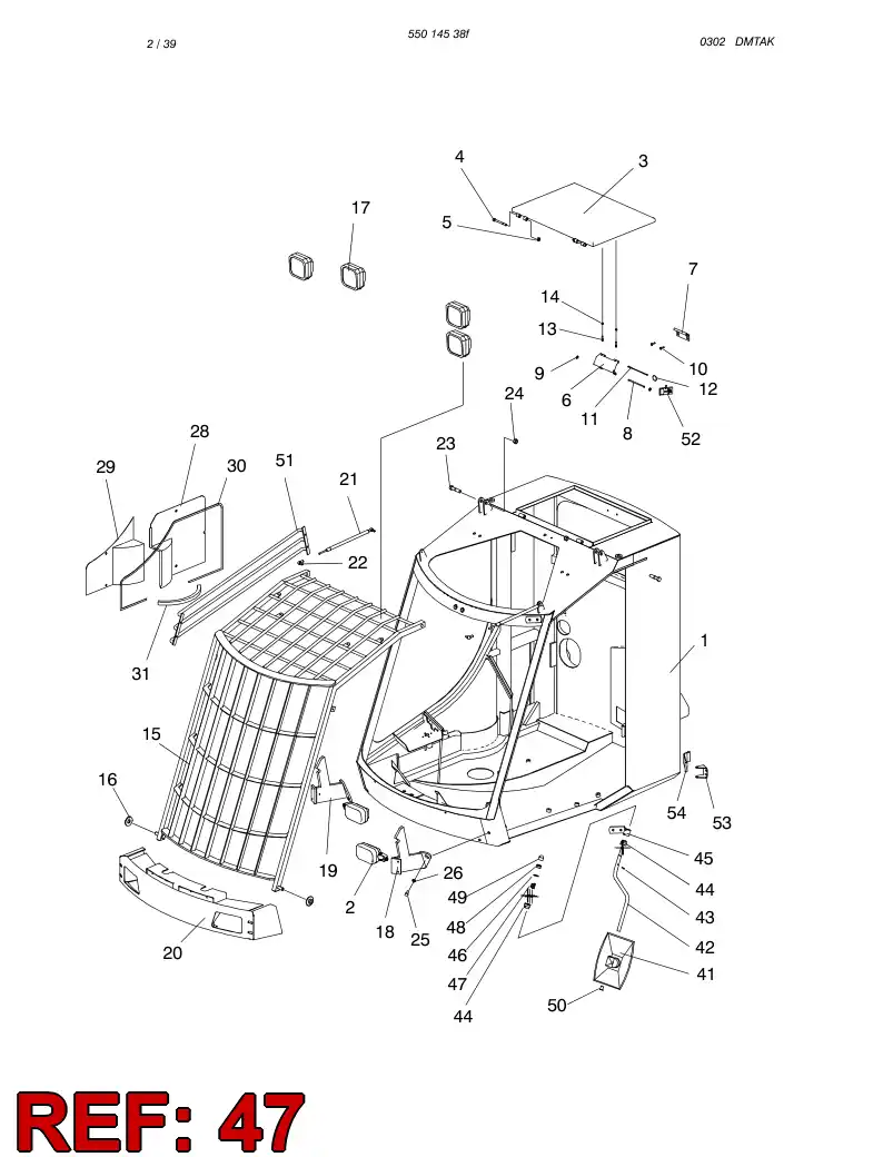 61880021 618 800 21 SPRING - Sandvik Technical Drawing