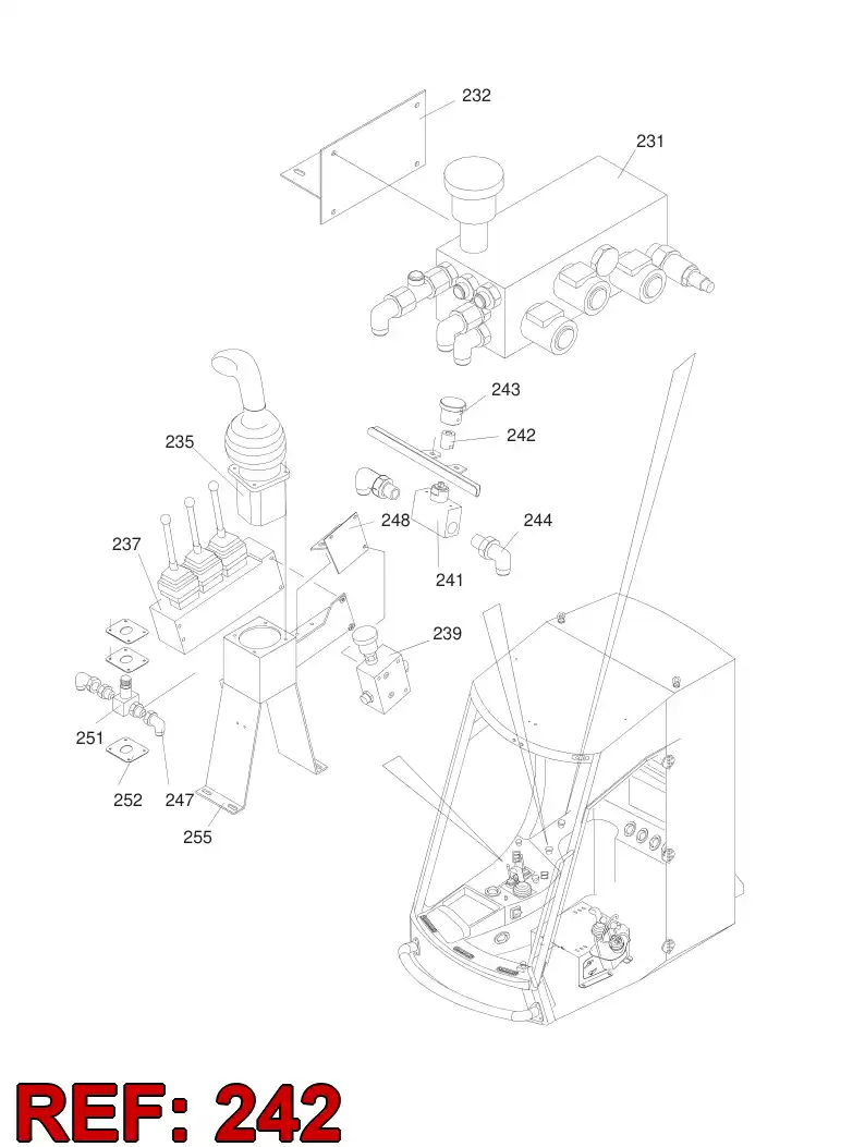 61880026 618 800 26 KNOB - Sandvik Technical Drawing