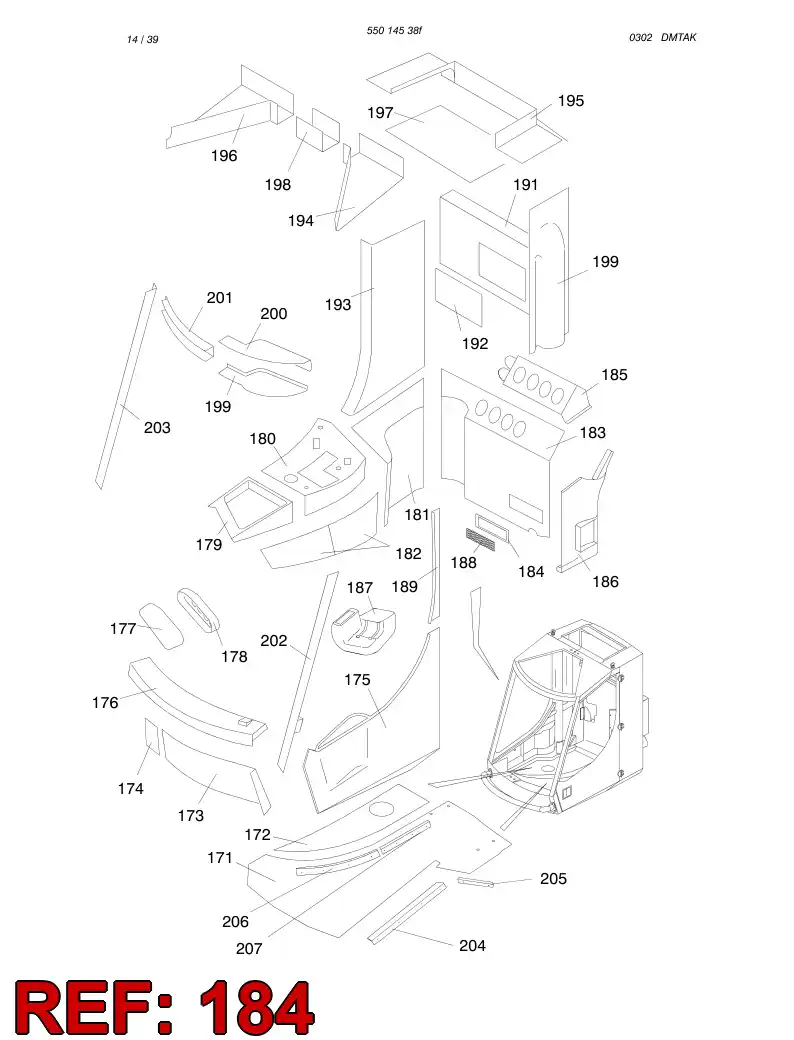 61880035 618 800 35 HATCH - Sandvik Technical Drawing