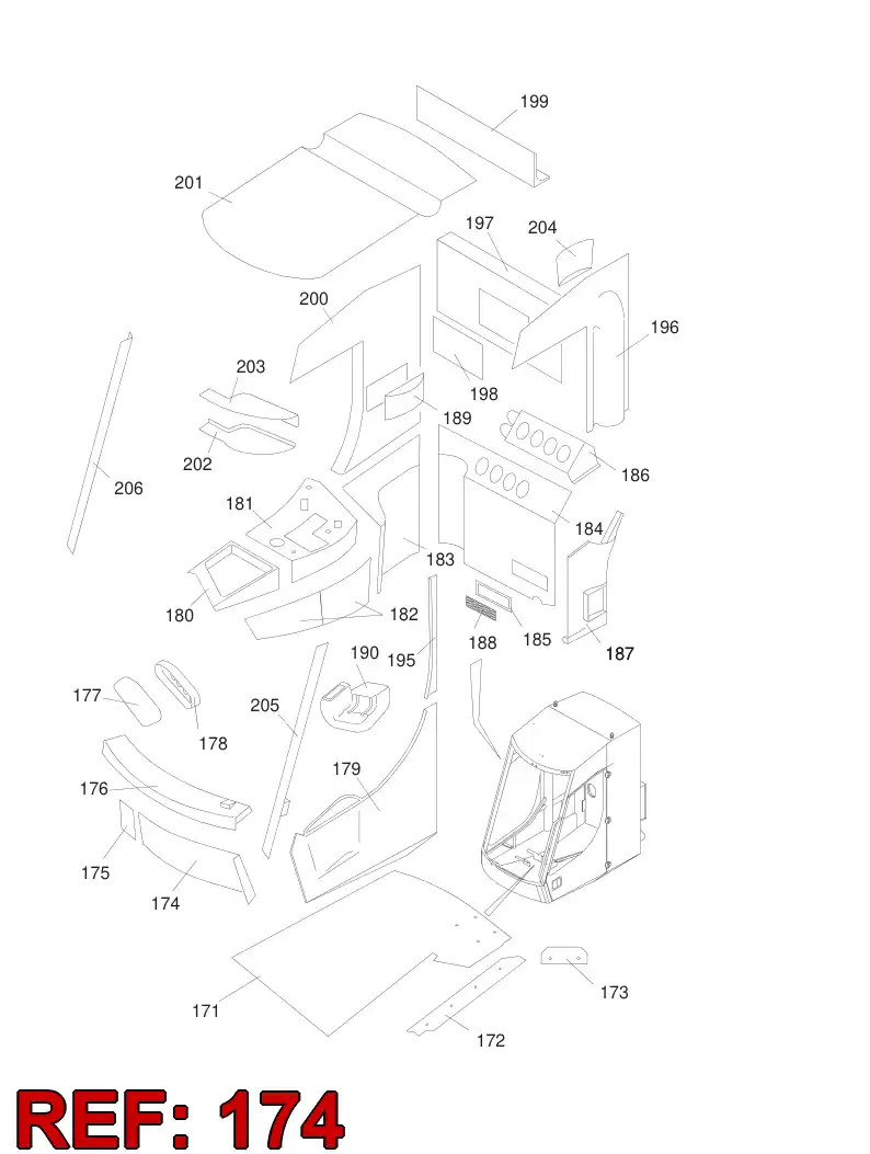 61880091 618 800 91 PLATE - Sandvik Technical Drawing
