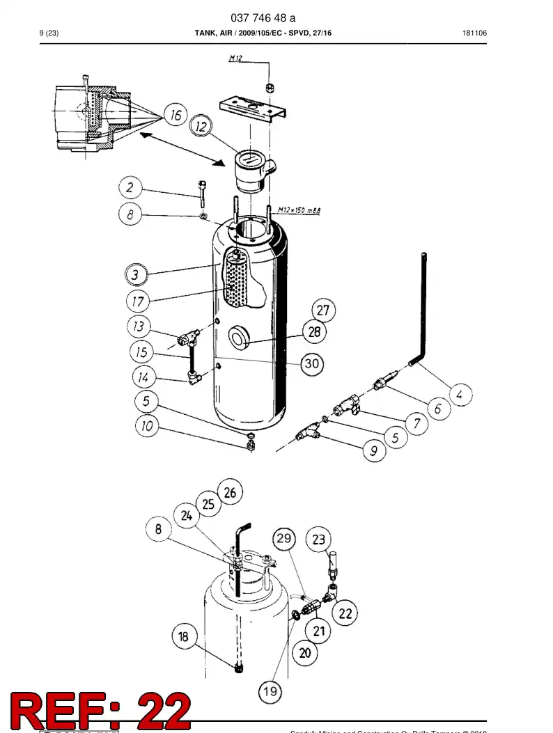 62336360a 623 363 60a Elbow - Sandvik Technical Drawing