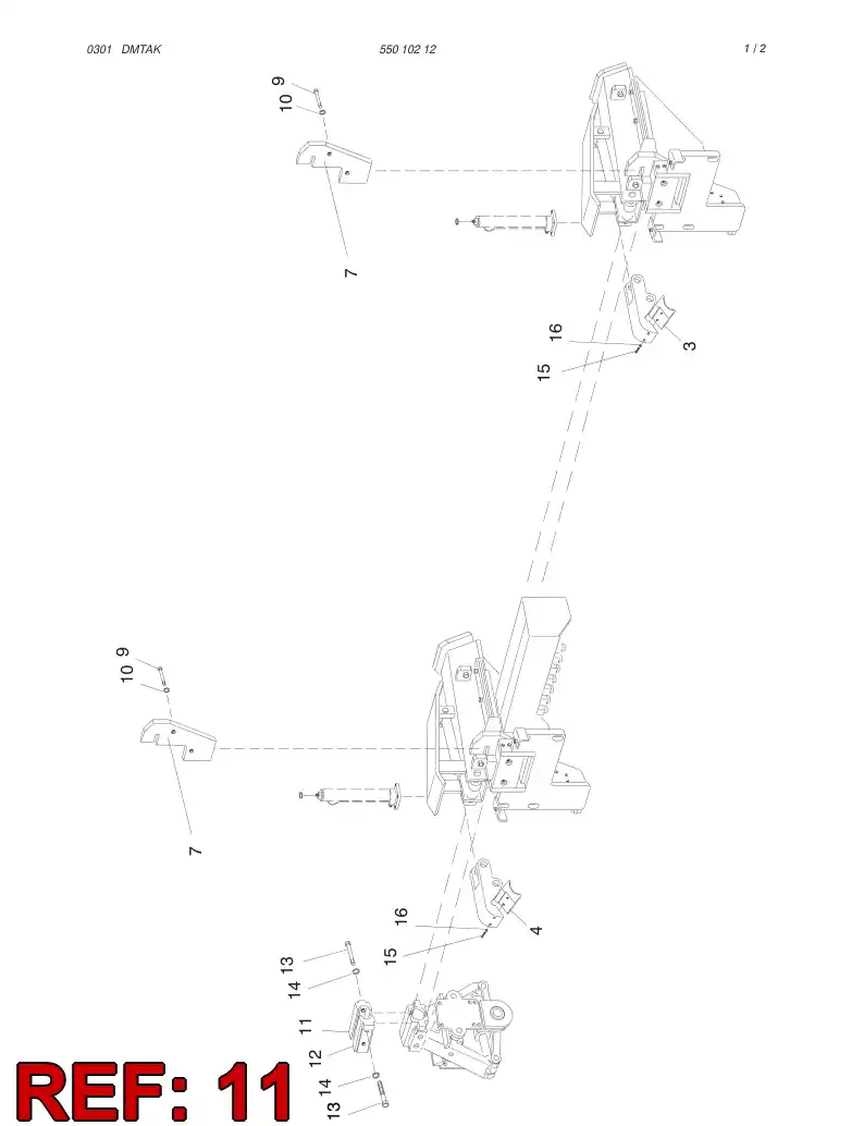 62392418 623 924 18 JAW - Sandvik Technical Drawing