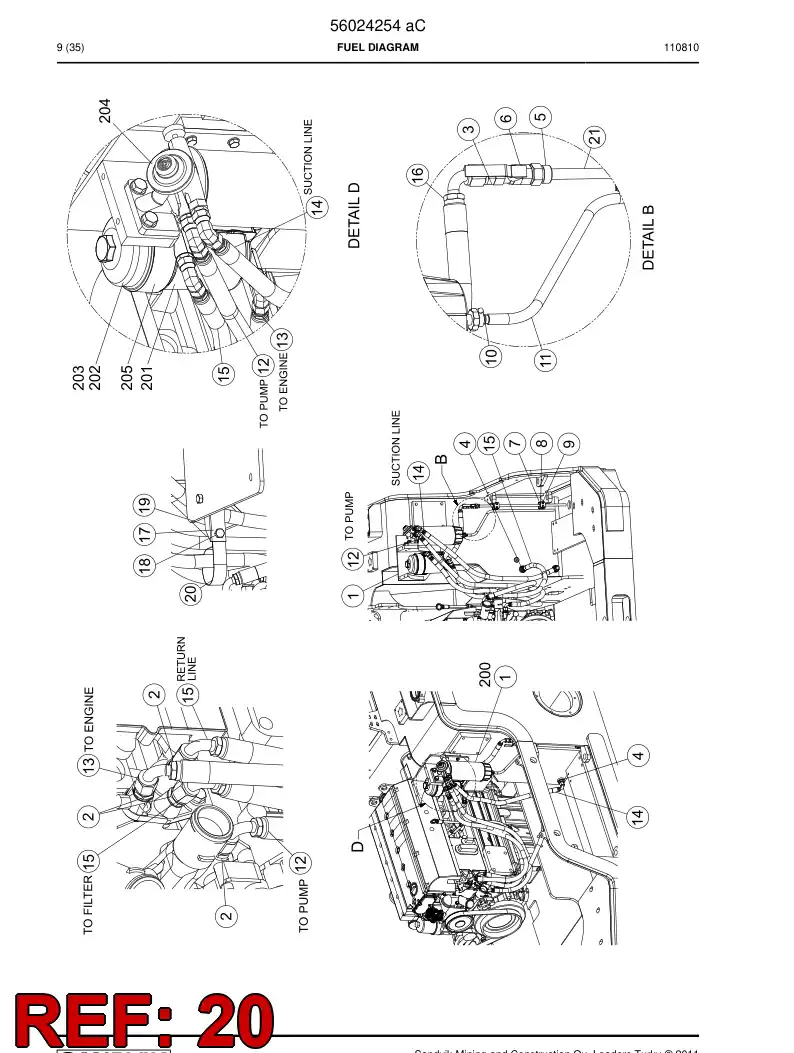 64108100 641 081 00 Hose clamp - Sandvik Technical Drawing