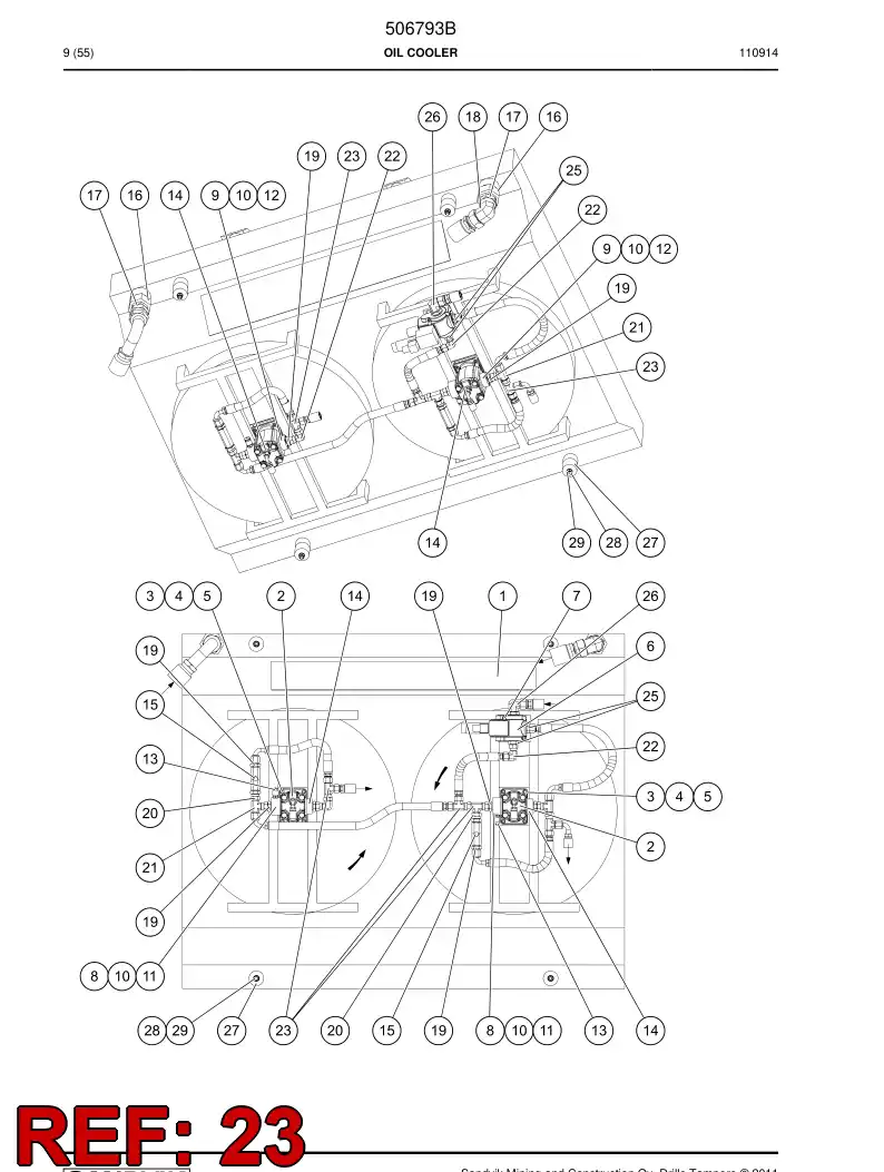 650781 650781 Connector - Sandvik Technical Drawing
