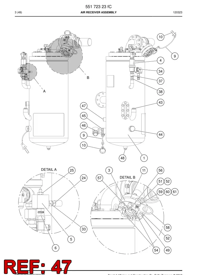 666024 666024 Plug - Sandvik Technical Drawing