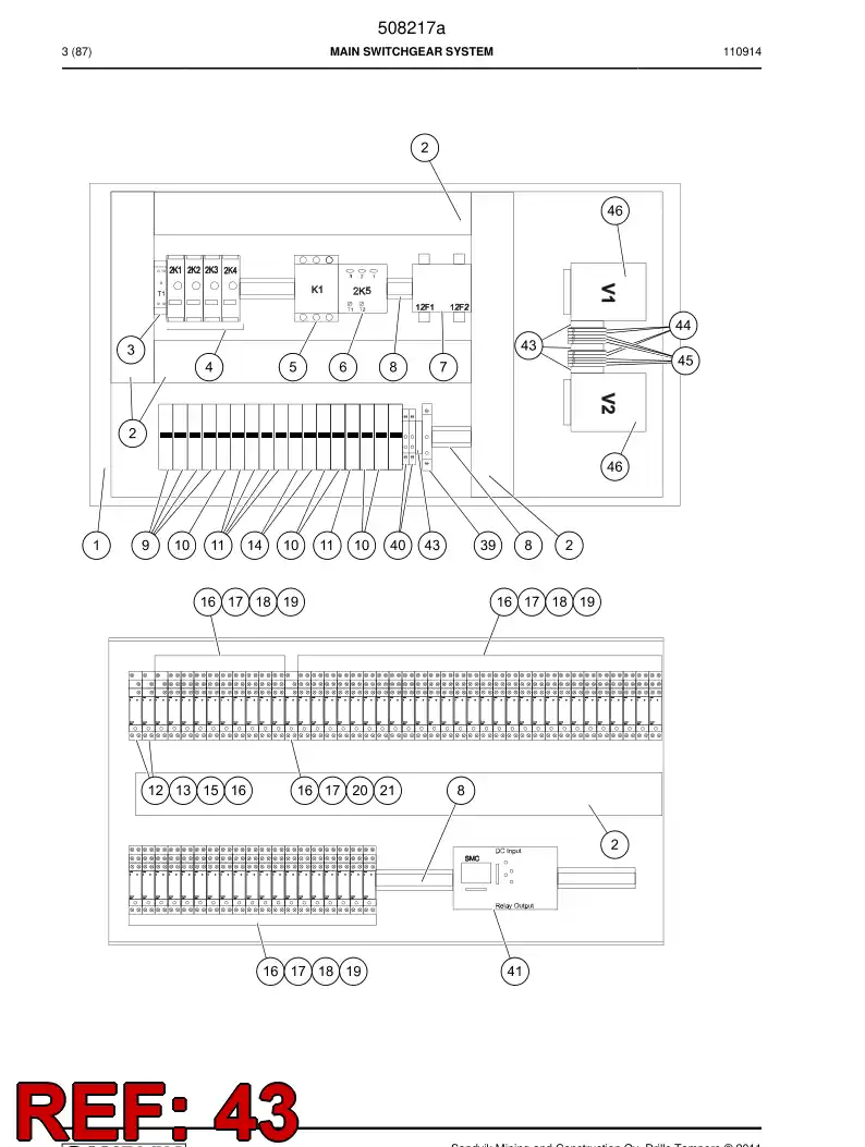 666752 666752 Bracket - Sandvik Technical Drawing