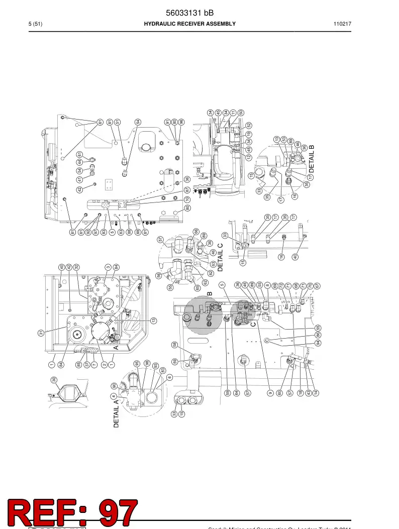 67007039 670 070 39 Nut, Hexagon, Nyloc - Sandvik Technical Drawing