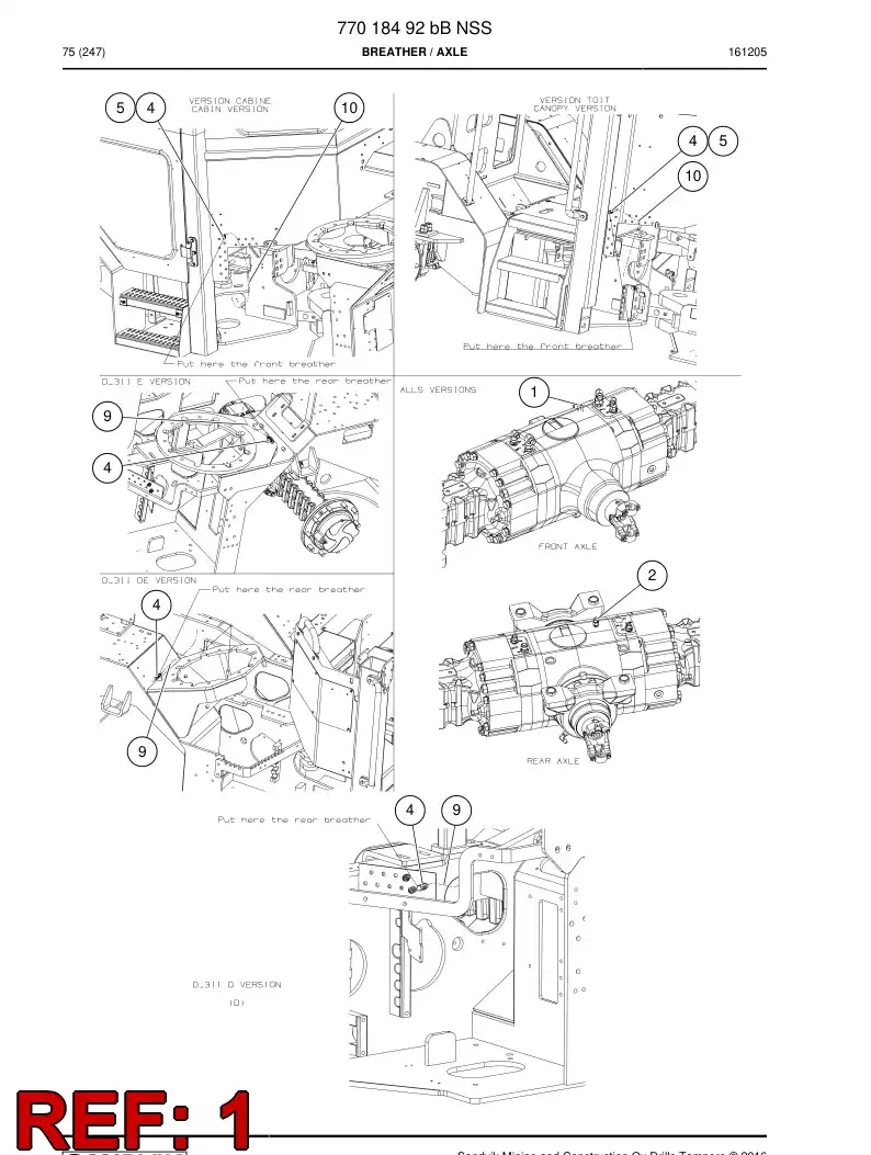 67007520_LY 670 075 20_LY Adapter - Sandvik Technical Drawing