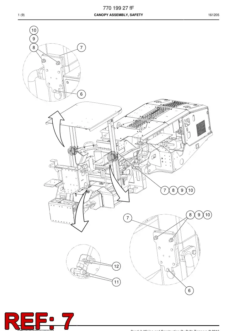 67153474 671 534 74 Guide - Sandvik Technical Drawing