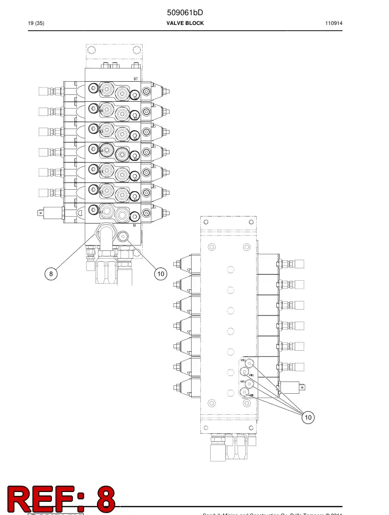 680759 680759 Connector - Sandvik Technical Drawing