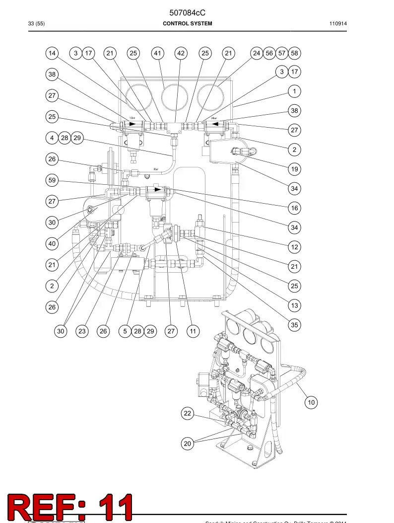 682407 682407 Spring - Sandvik Technical Drawing