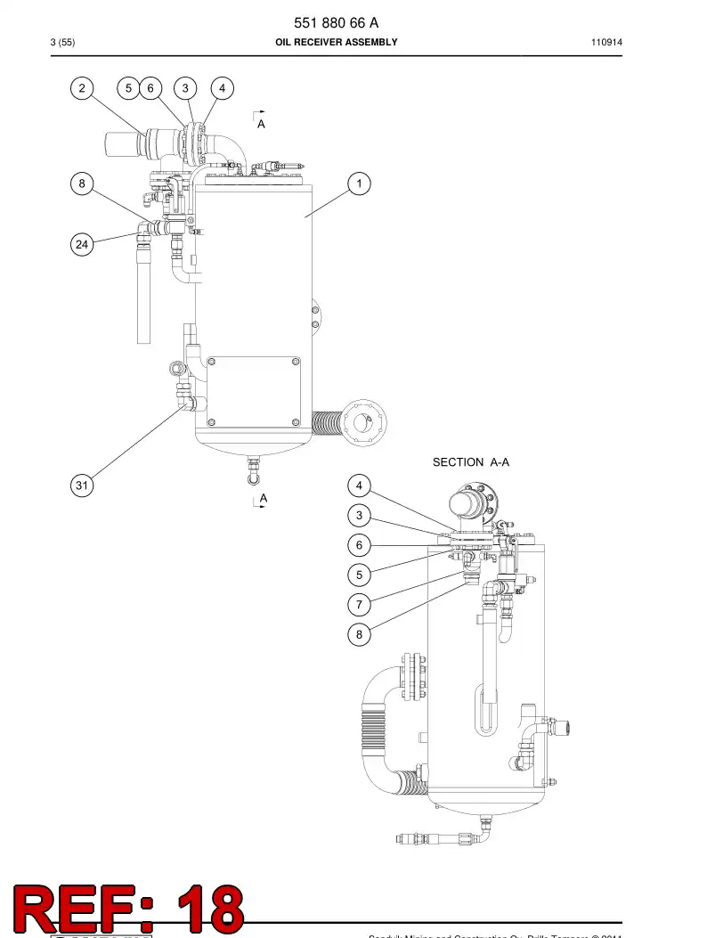 682742 682742 Elbow - Sandvik Technical Drawing